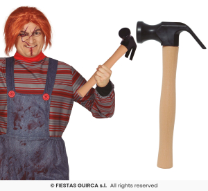 Halloween Fancy Dress Accessory plastic toy hammer
