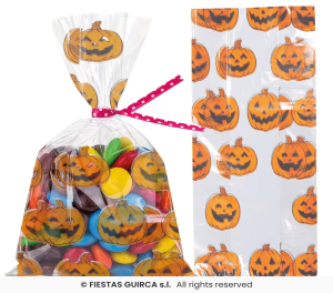Halloween Trick or treat pumpkin candy bags