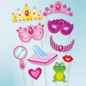 Pink pirate party loot bags for fillers, party supplies