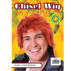 Ginger Boy Band Wig Short Style