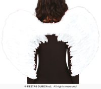 Adult White Feather Angel Wings 